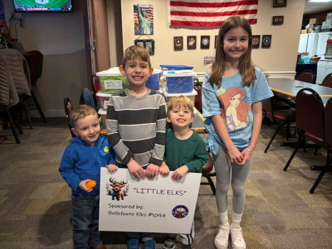 Bellefonte Little Elks Program assists with Jared Boxes distribution